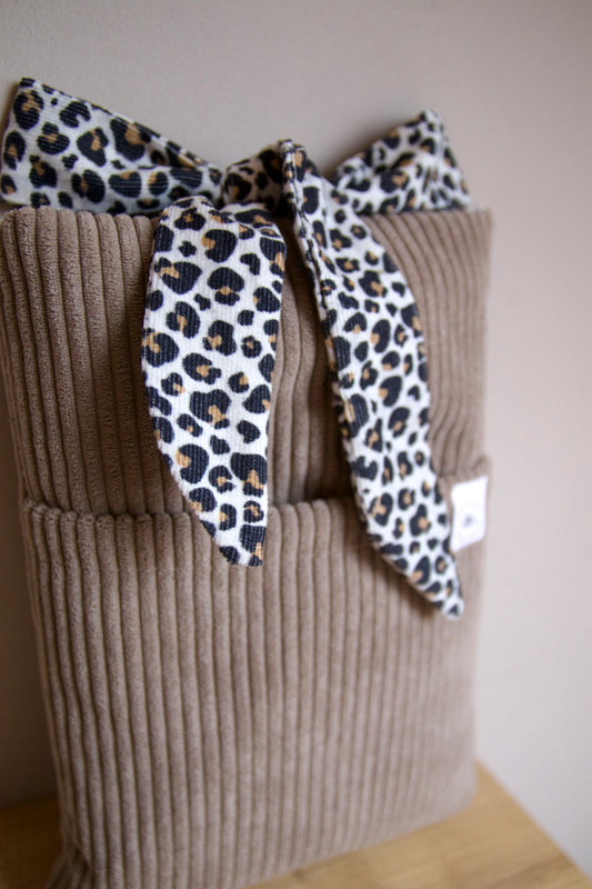 Booksleeve Luxe Strik “Panter"