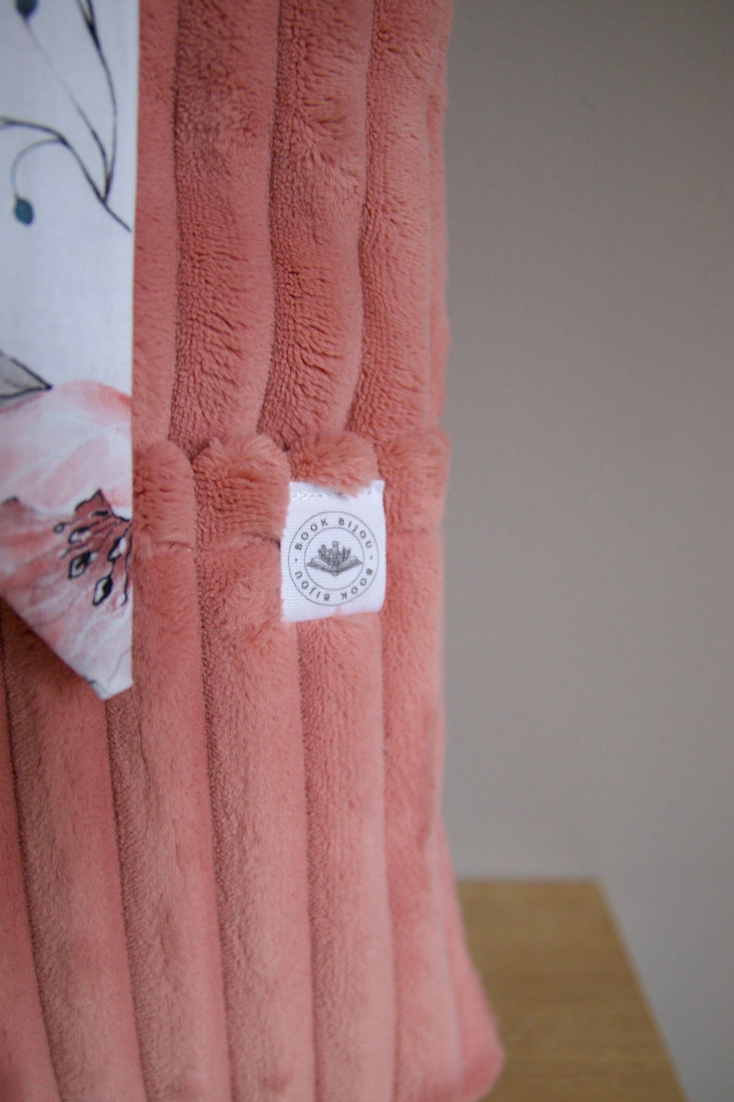 Booksleeve Luxe “Old Pink & Flowers”