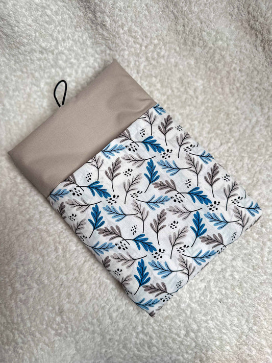Booksleeve "Neutral Leaves"