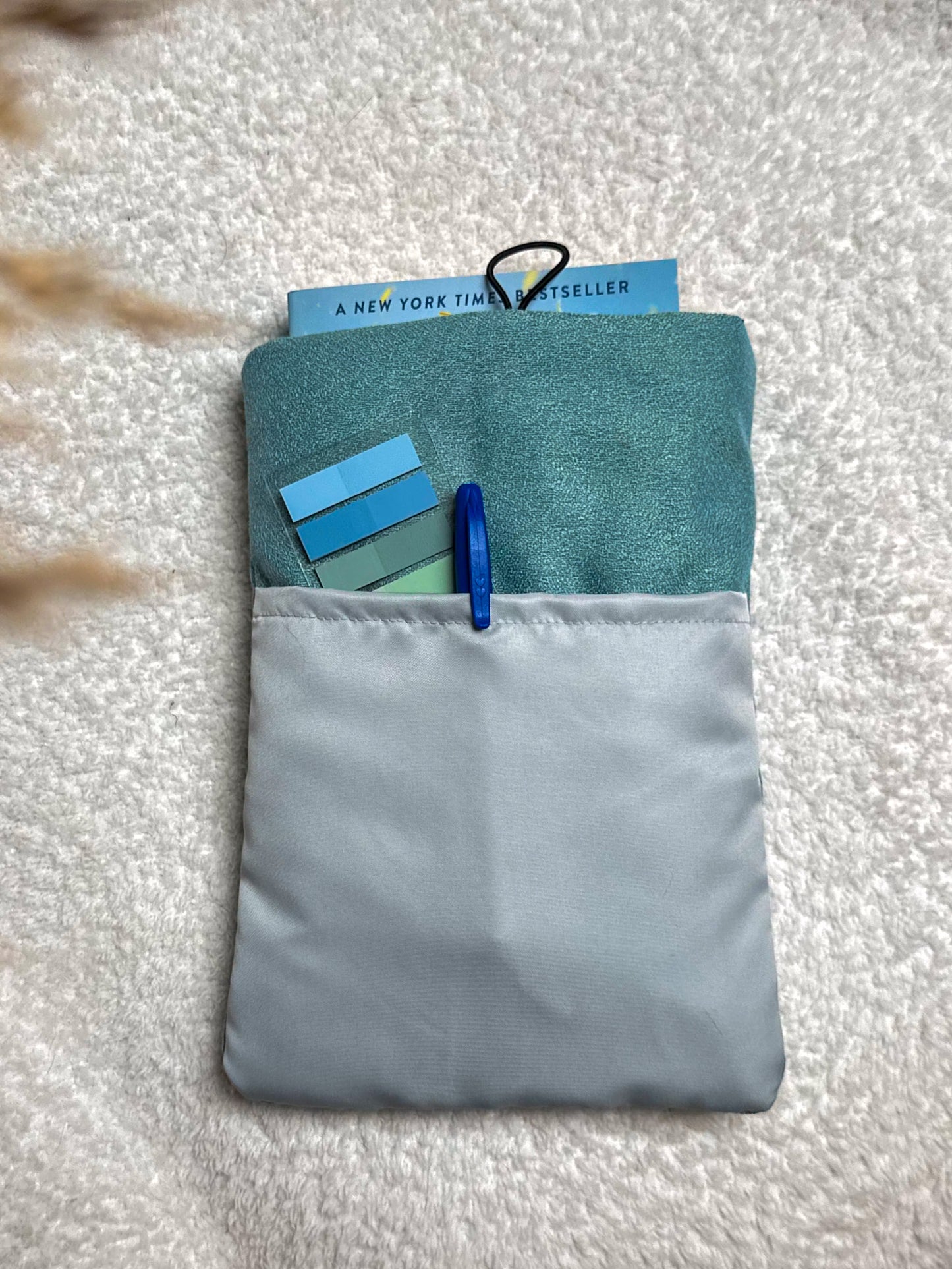 Booksleeve "Green and blue"