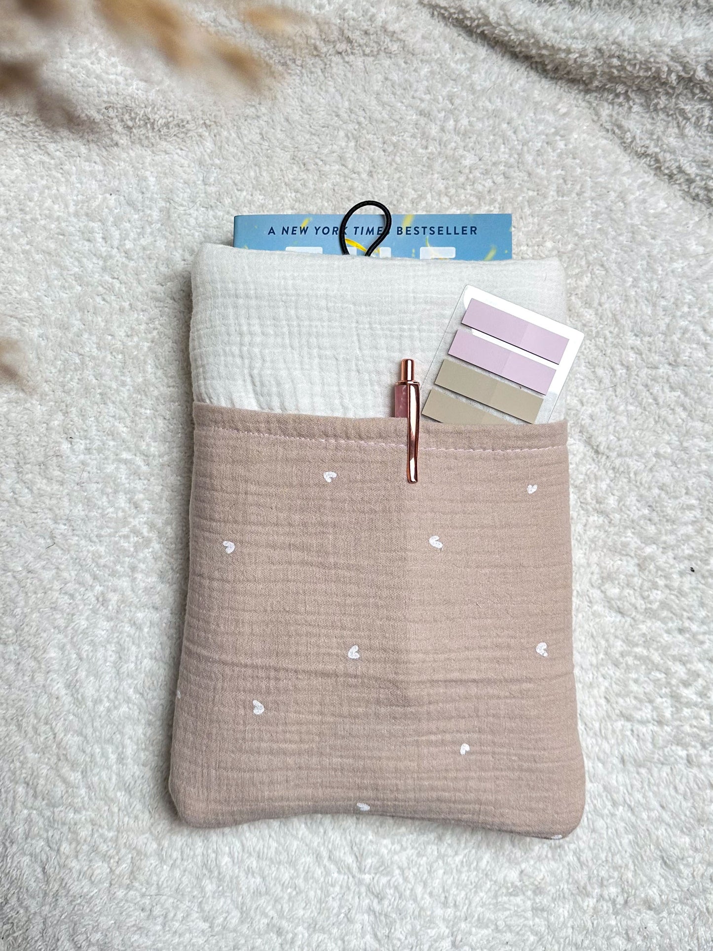 Booksleeve "Neutral Hearts"