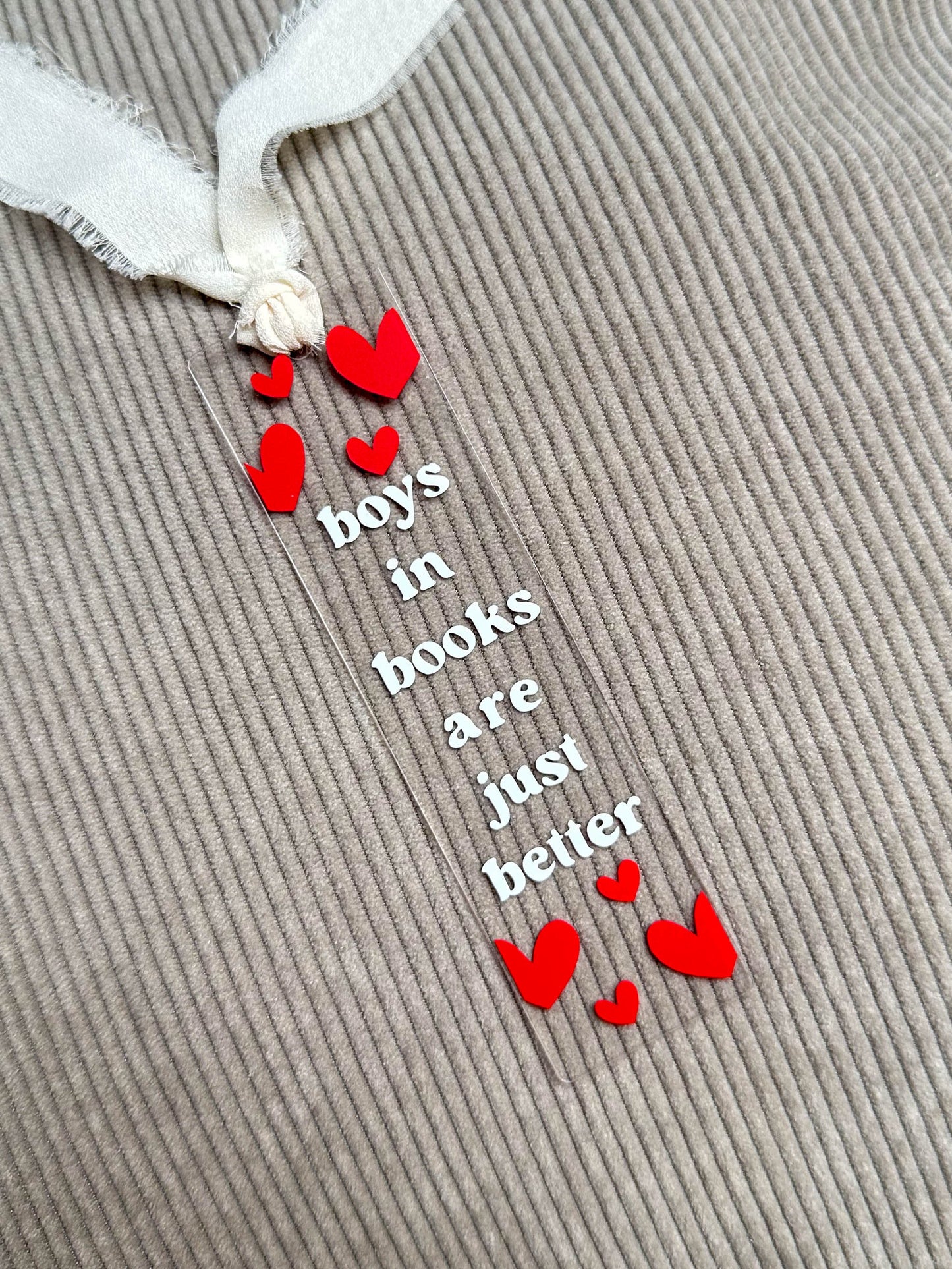 Bookmark "Boys in Books"