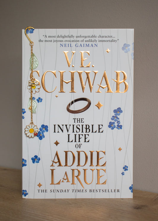 Bookcharm "Flowers & Bee"