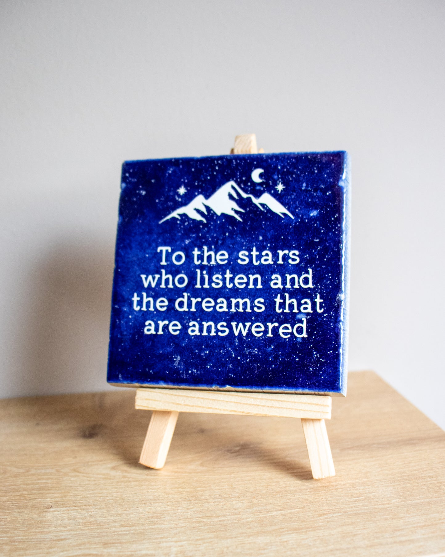 "ACOTAR" Quote tile with donkey