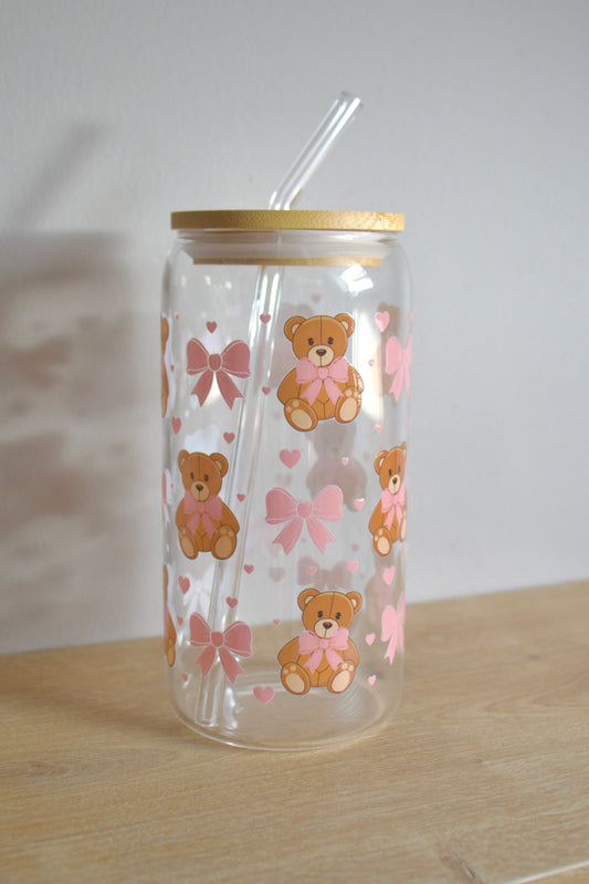 Tumbler Glas - Teddy Bear