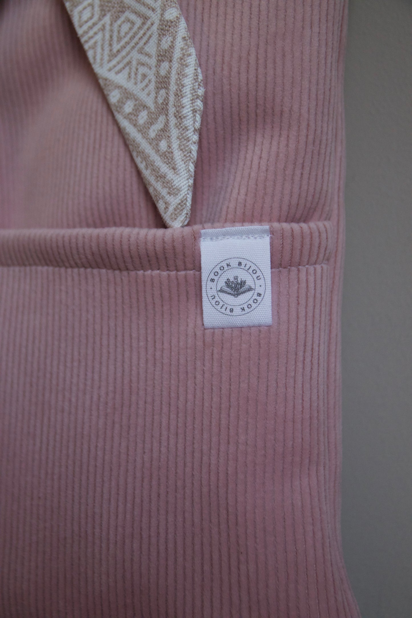 Booksleeve Luxe Strik “Pink & Mandala"