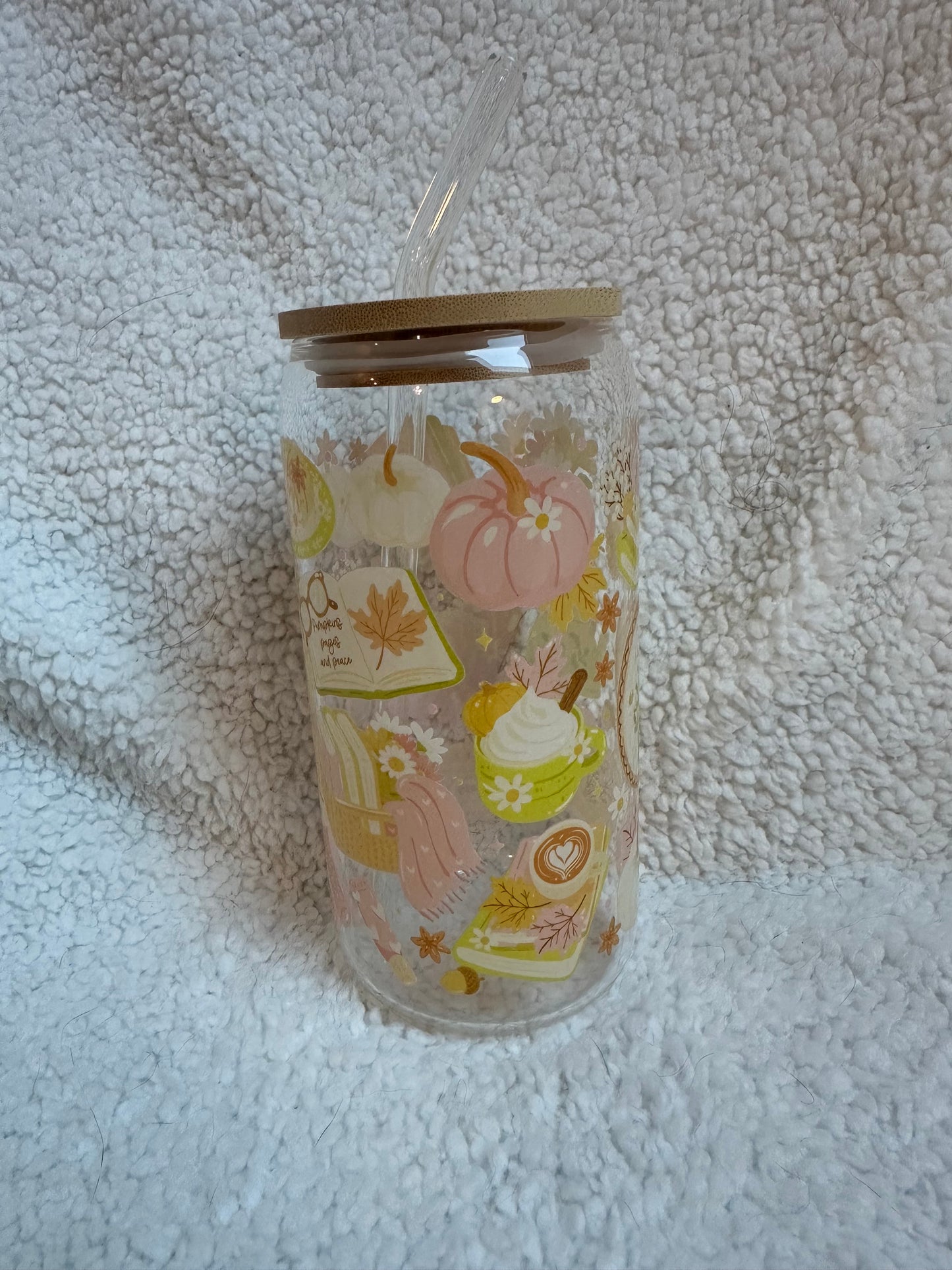 Tumbler Glas - Cozy Reading