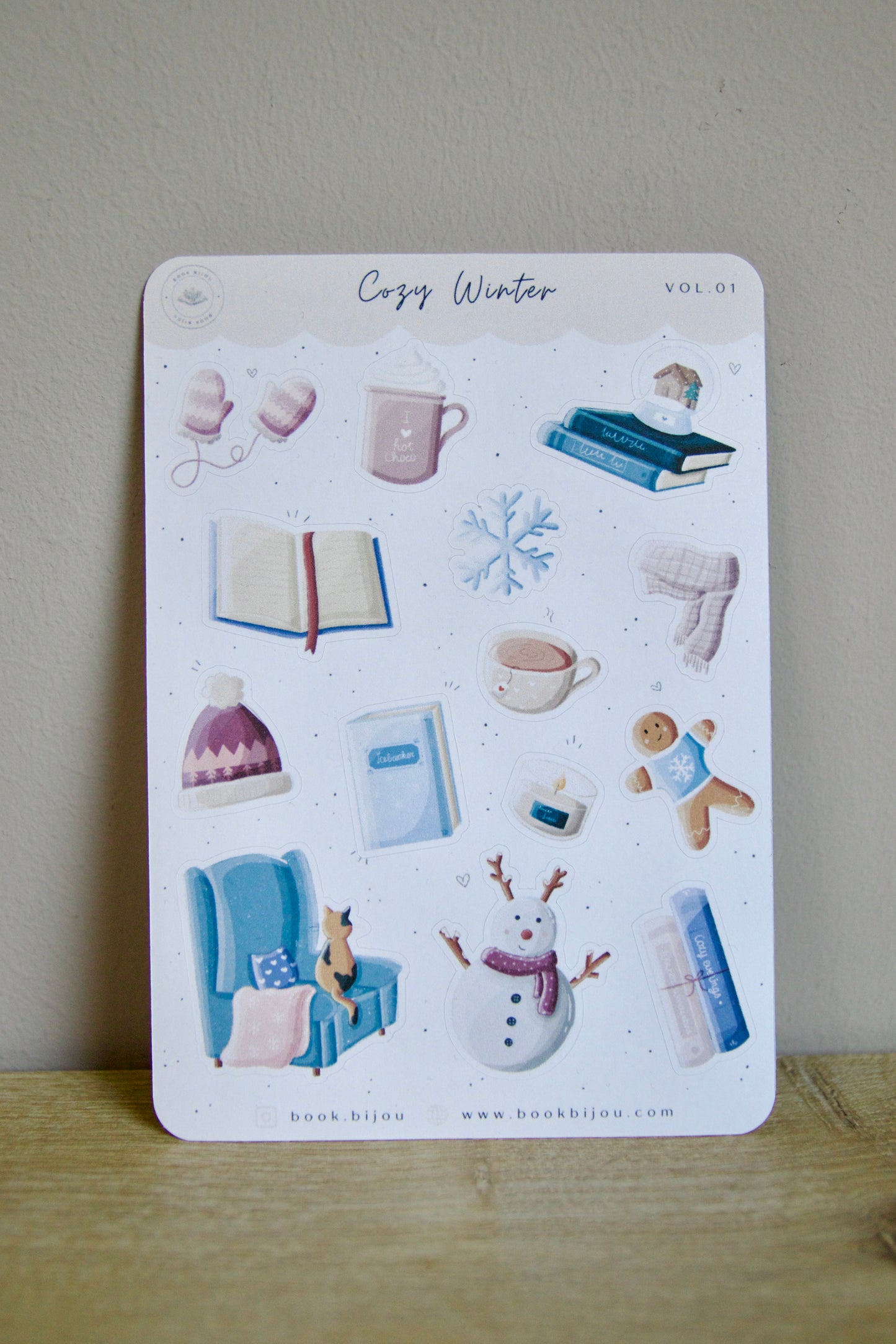 Stickersheet - Cozy Winter (Vol. 01)