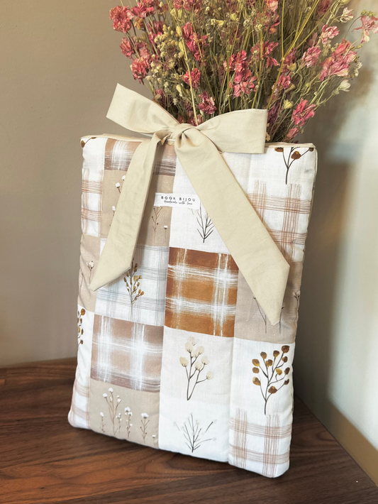 Booksleeve Luxe “Autumn Quilt"