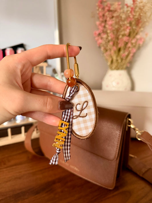Autumn Brown - Bag Tag