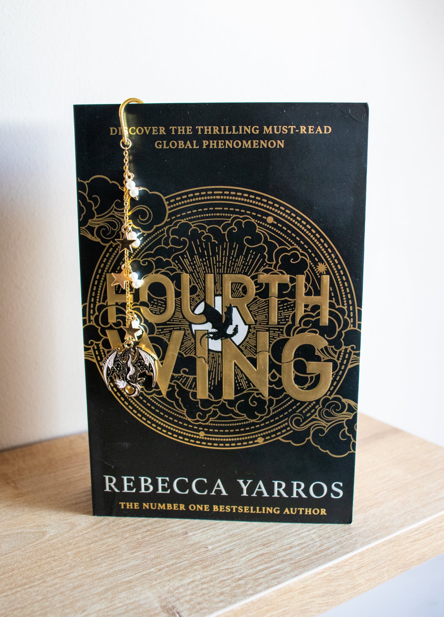 Book charm "Fourth Wing"