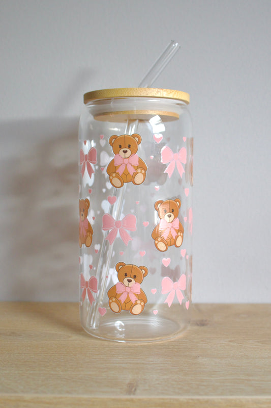 Tumbler Glas - Teddy Bear