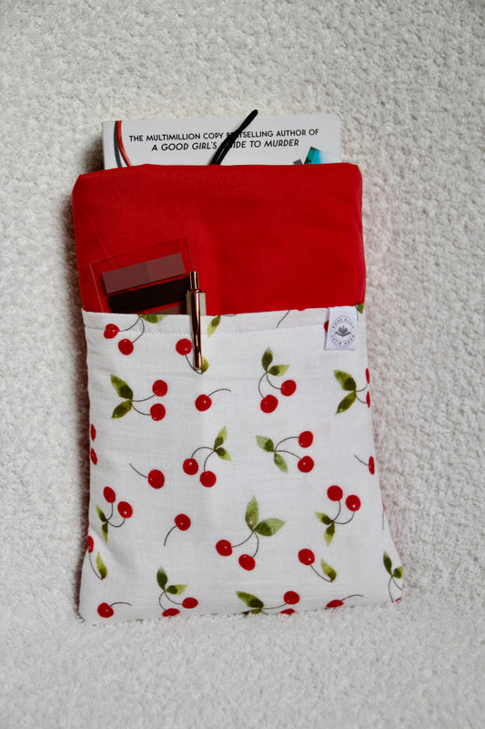 Booksleeve "cherry"