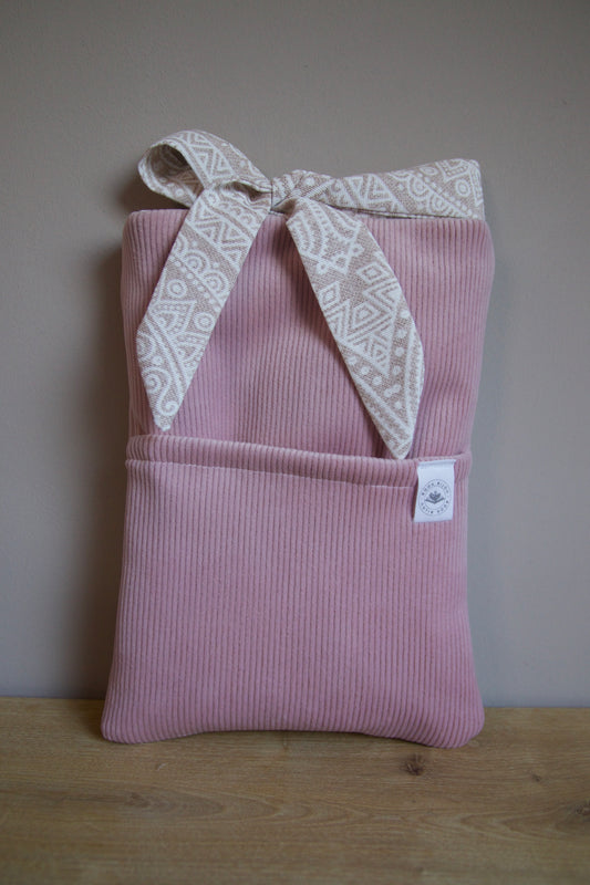 Booksleeve Luxe Strik “Pink & Mandala"