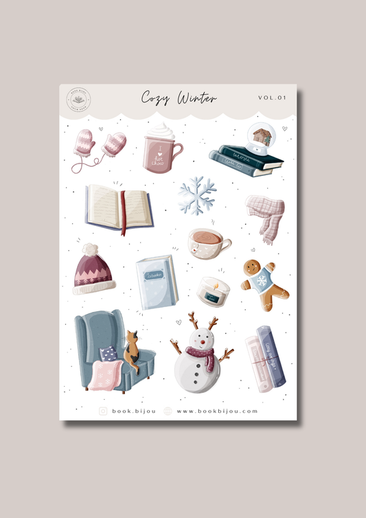 Stickersheet - Cozy Winter (Vol. 01)